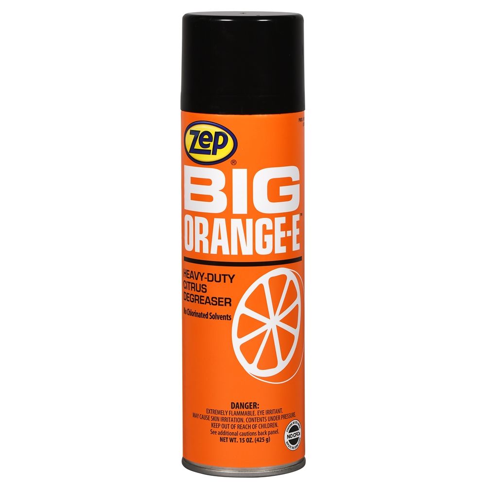 Big Orange-E Aerosol Citrus Industrial Degreaser, 20oz